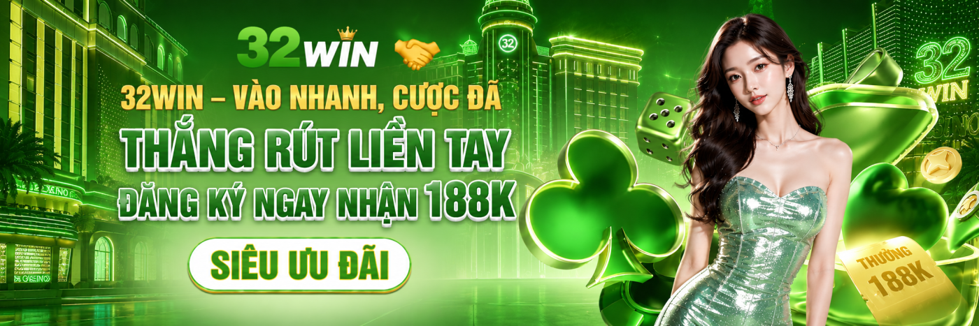 banner 32win chính thức
